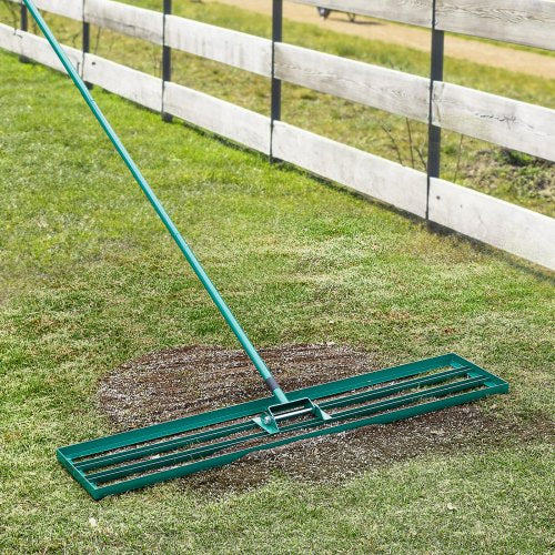 Lawn Leveling Rake 48x10 Level Lawn Tool Heavyduty Lawn Leveler with 78