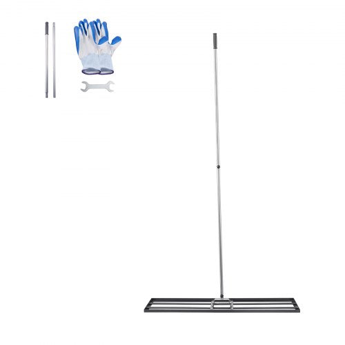 Lawn Leveling Rake Lawn Leveler with 83.9 in Handle 48x10 in Ground Plate
