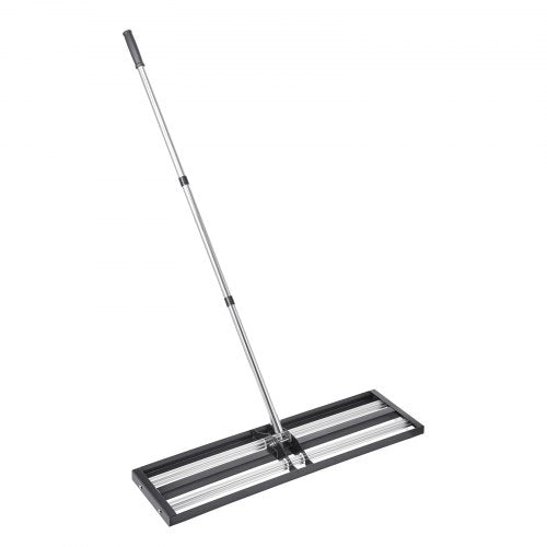 Updated Lawn Leveling Rake with Roller 36 x 10 Stainless Steel Lawn