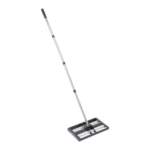 Updated Lawn Leveling Rake with Roller 17 x 10 Stainless Steel Lawn