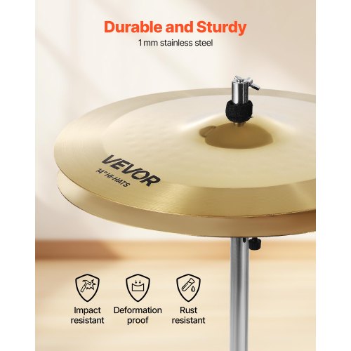 Cymbal Pack 4 Pieces Cymbals for Drum Set Alloy Cymbals Drum Set Includes