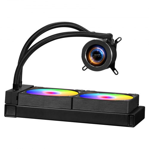 CPU Liquid Cooler AIO CPU Water Cooler – 120mm PWN Fans Pump