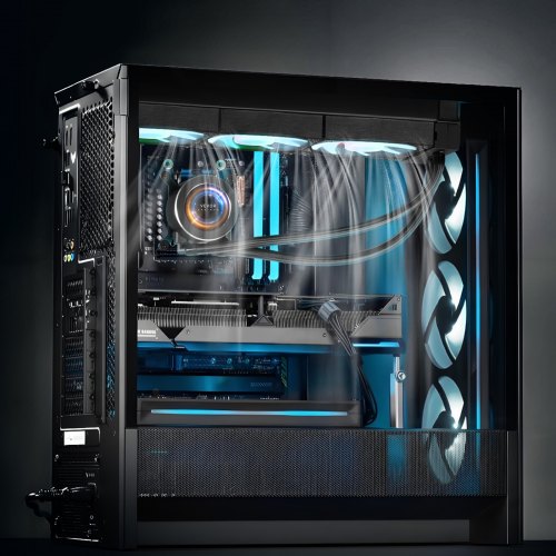 CPU Liquid Cooler AIO CPU Water Cooler – 3 x 120mm PWN Fans Pump