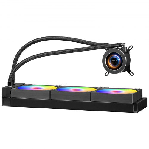 CPU Liquid Cooler AIO CPU Water Cooler – 3 x 120mm PWN Fans Pump