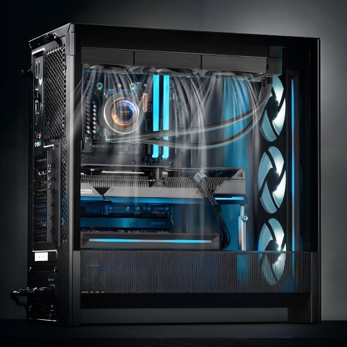 CPU Liquid Cooler AIO CPU Water Cooler – 3 x 120mm PWN Fans Pump 21