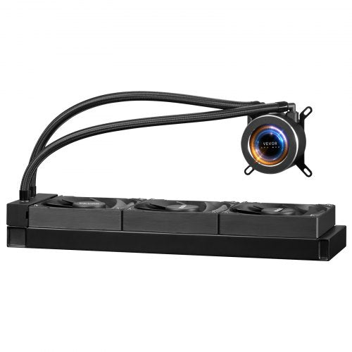 CPU Liquid Cooler AIO CPU Water Cooler – 3 x 120mm PWN Fans Pump 21