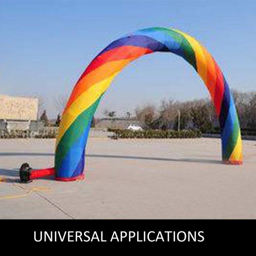 Inflatable Rainbow Arch 26ftx10ft 8x4m w 350W Motor AdvertisingParty