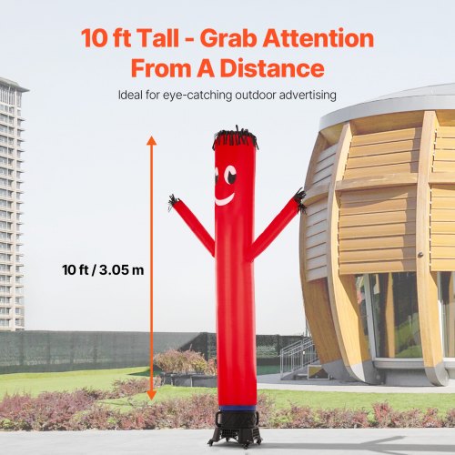 Inflatable Tube Man Set 10 ft Tall Wacky Waving Inflatable Dancing Tube
