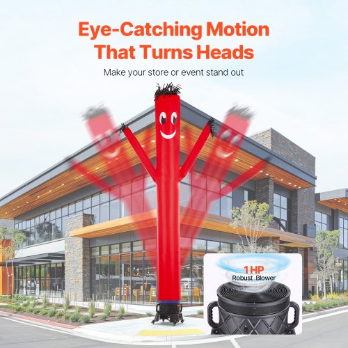 Inflatable Tube Man Set 20 ft Tall Wacky Waving Inflatable Dancing Tube