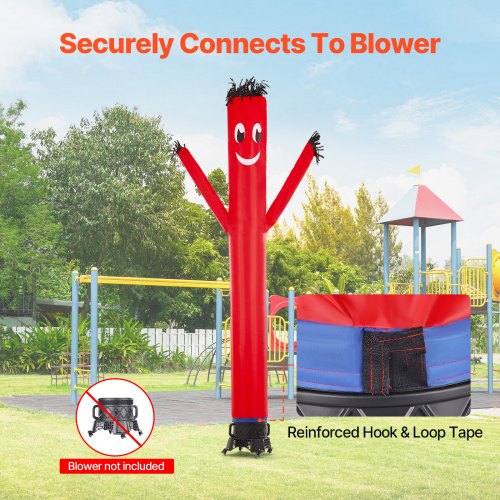 20FT Inflatable Advertising Air Wind Tube Wavy Man Dancer NO Blower