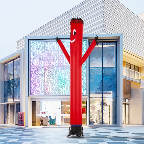 20FT Inflatable Advertising Air Wind Tube Wavy Man Dancer NO Blower