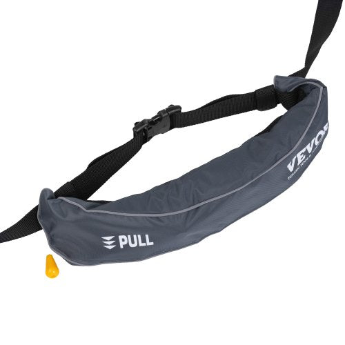 Manual Inflatable Belt Pack for Adults 105N Buoyancy Over 80 Pounds and Up to 59