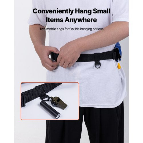 Manual Inflatable Belt Pack for Adults 105N Buoyancy Over 80 Pounds and Up to 59