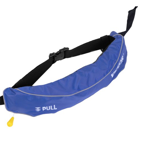 Manual Inflatable Belt Pack for Adults 105N Buoyancy Over 80 Pounds and Up to 59