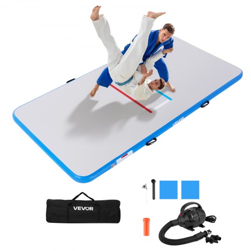 10x5 ft Wrestling Mat Inflatable Martial Arts Thick Mat for Outdoor Indoor