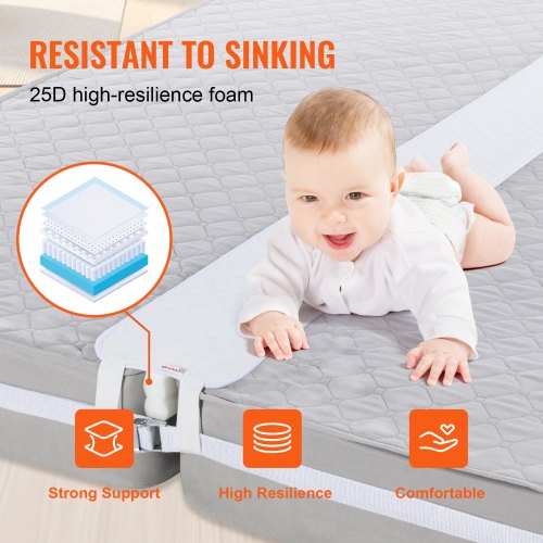 Bed Bridge King Bed Converter Kit Split King Gap Filler for Adjustable Bed