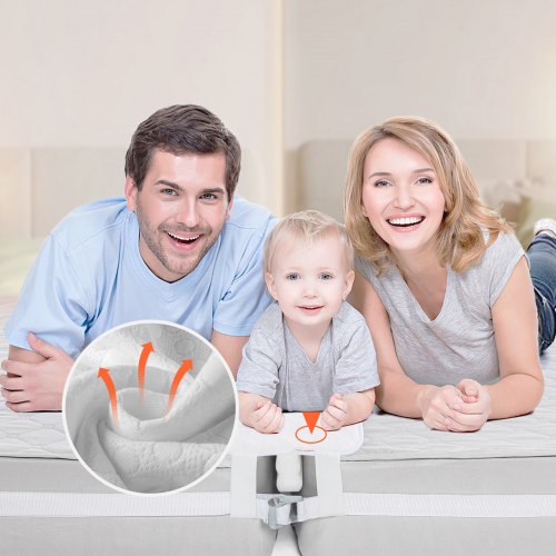 Bed Bridge King Bed Converter Kit Split King Gap Filler for Adjustable Bed
