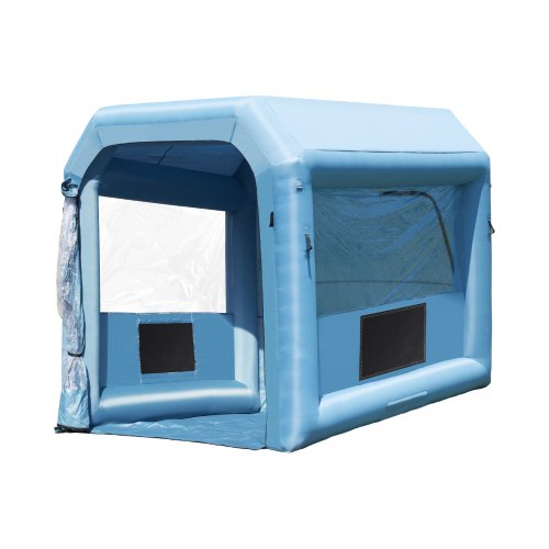 Inflatable Paint Booth 9.8 x 8.2 x 8.2 ft Inflatable Spray Booth with 550W