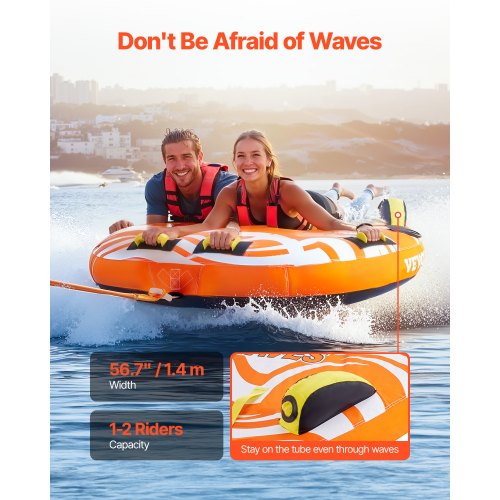 Towable Tubes for Boating 12 Riders Inflatable Towable Tube for Boat to Pull
