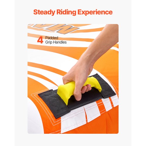 Towable Tubes for Boating 12 Riders Inflatable Towable Tube for Boat to Pull