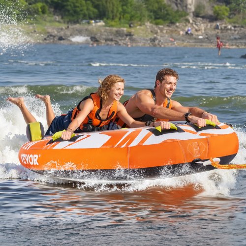 Towable Tubes for Boating 12 Riders Inflatable Towable Tube for Boat to Pull