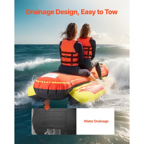Towable Tubes for Boating 13 Riders Inflatable Boat Tubes and Towables