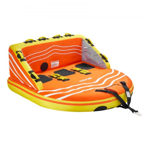 Towable Tube for Boating 13 Riders Inflatable Boat Tubes and Towables