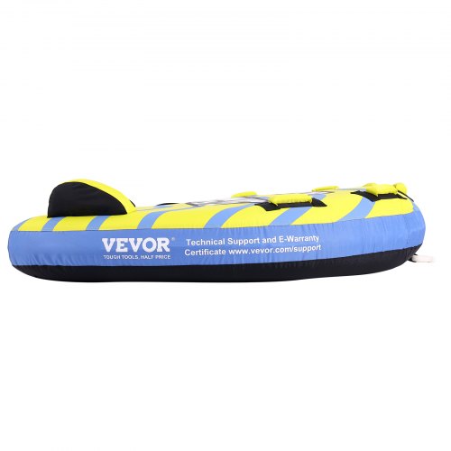 Towable Tube for Boating 13 Riders Inflatable Towable Tube with Bumper