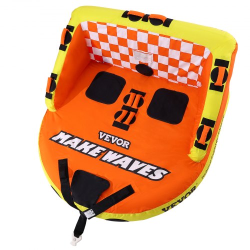 Towable Tube for Boating 12 Riders Inflatable Towable Tubes with Deck