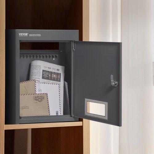 Through The Wall Drop Box Heavy Duty Steel Through the Wall Mailbox with 2879