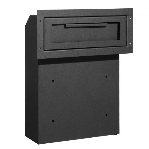 Through The Door Key Drop Box Heavy Duty Steel Through the Door Mailbox