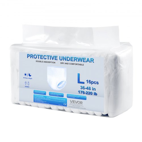 Adult Incontinence Underwear High Absorbent Protective Underwear - Large
