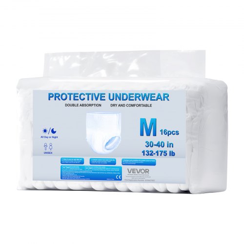 Adult Incontinence Underwear High Absorbent Protective Underwear - Medium