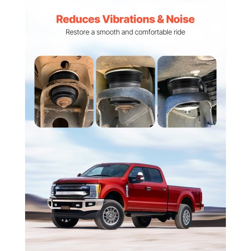 Body Mount Bushing Kit Compatible with 20082016 F250 F350 Super Duty 64