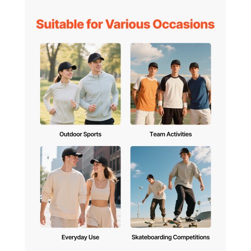 Baseball Cap Plain Baseball Hat with Breathable Pure Cotton Fabric