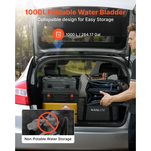 Water Storage Bladder 264 Gallon 1000L Water Storage Container Tank