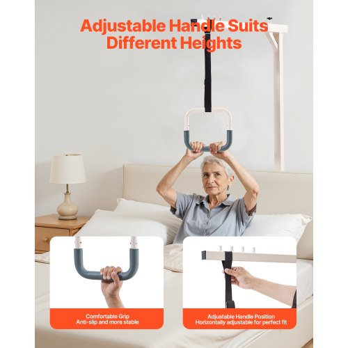 Trapeze Bar for Bed Mobility HeavyDuty Steel Free Standing Trapeze Bar 250