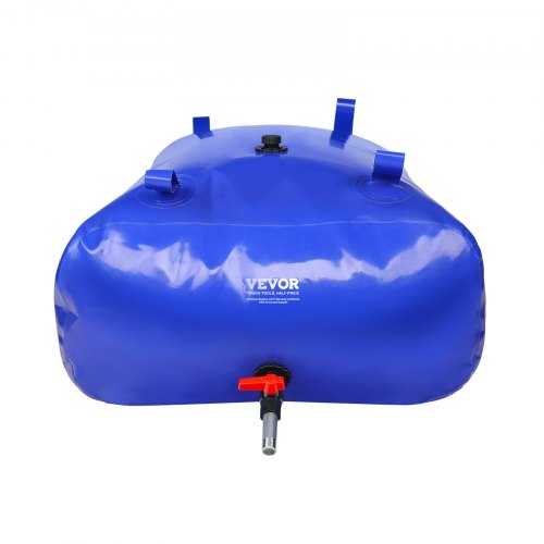 330L87 Gallon Water Storage Bladder RV Water Tank 1000D Blue PVC