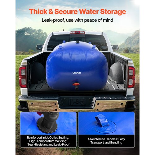 Water Storage Bladder 105.7 Gallon 400L Water Storage Container Tank