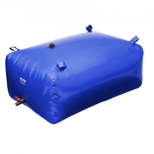 400L105.7 Gallon Water Storage Bladder RV Water Tank 1000D Blue PVC