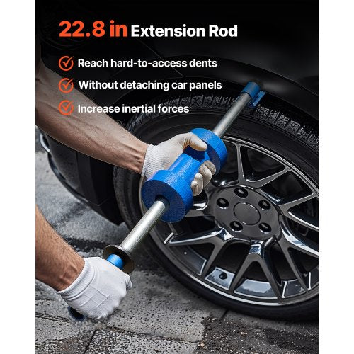 Dent Puller Kit 13 lbs 14in1 Slide Hammer Dent Removal Kit HeavyDuty