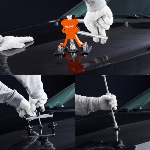 69 PCS Dent Repair Kit Auto Car Body Paintless Dent Removal Tool Kit