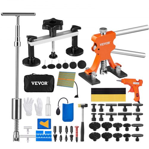 69 PCS Dent Repair Kit Auto Car Body Paintless Dent Removal Tool Kit