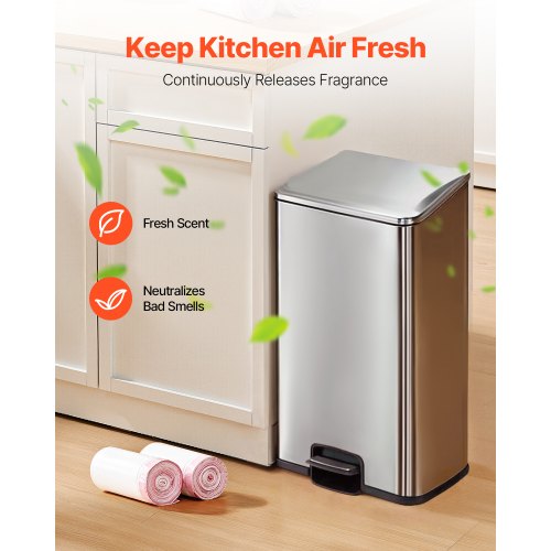 Drawstring Trash Bags 13 Gallon 110 Count Tall Kitchen Trash Bags Extra