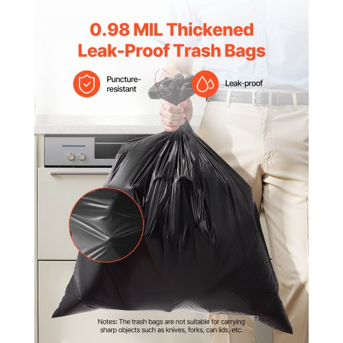 Drawstring Trash Bags 30 Gallon 50 Count Tall Kitchen Trash Bags Extra