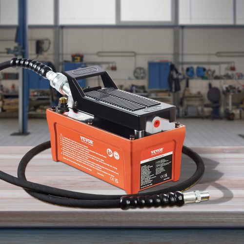 Air Hydraulic Pump 10000 PSI 12 Gal Reservoir NPT 38 Oil Outlet NPT