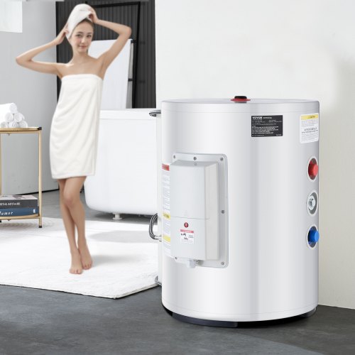Electric Water Heater 10 Gallon Tank Instant Hot Water Heater 16Kw