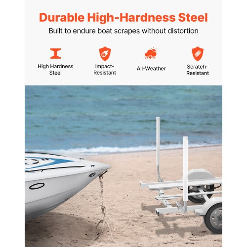 Boat Trailer Guide 40 Adjustable Design Trailer Guide Poles 2PCS