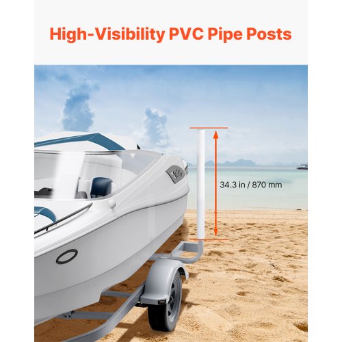 Boat Trailer Guide 40 Adjustable Design Trailer Guide Poles 2PCS
