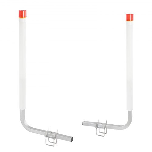Marine Trailer Guide Set 46” LED Illuminated Guide Poles Pair of Steel